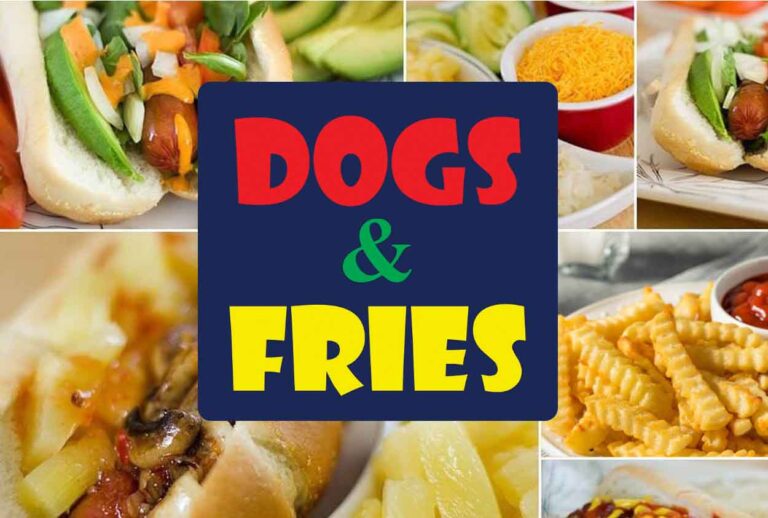 dogs and fries Portfolio screen shot